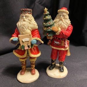 CARLTON United States Santa Claus Figurine 1992 Take Home Series CHRISTMAS